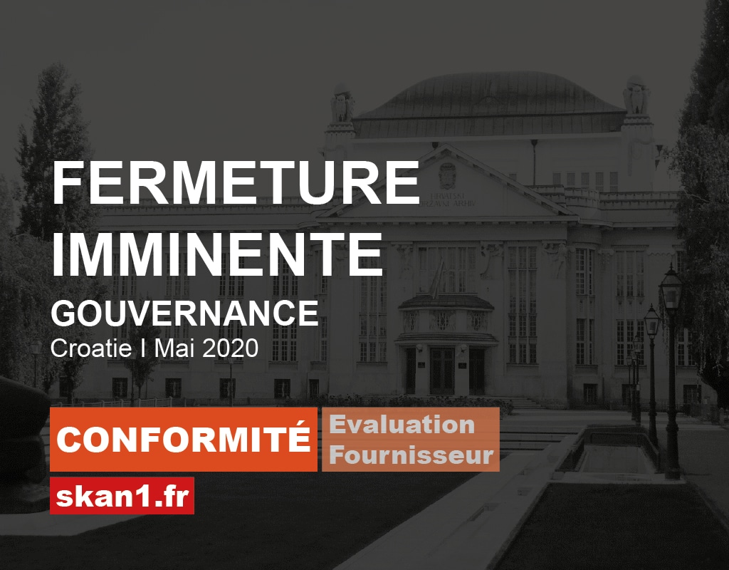 Fermeture imminente | Conformité