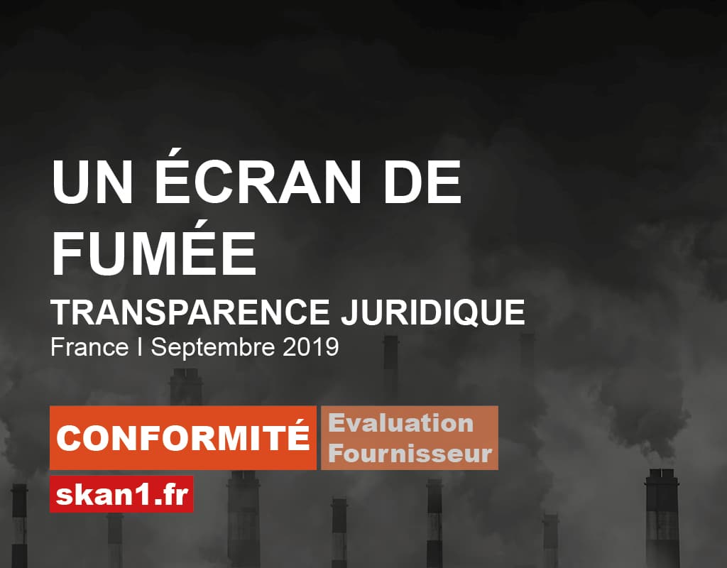 Un écran de fumée | Conformité